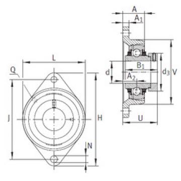 Bearing housed units TCJT35-N INA