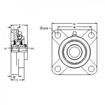 Bearing housed units UCF 201-8G5PL AST