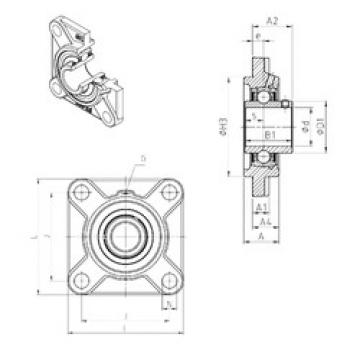 Bearing housed units UCFS305 SNR