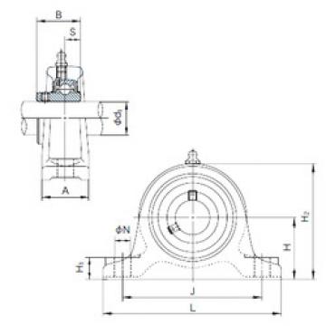 Bearing housed units UCIP212 NACHI