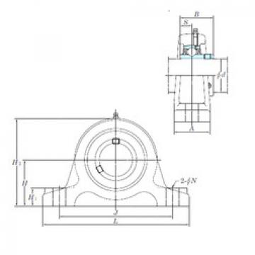 Bearing housed units UCIP210-30 KOYO