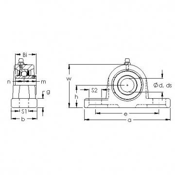 Bearing housed units UCP 210 AST