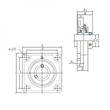 Bearing housed units UCSF204H1S6 KOYO