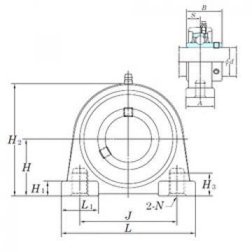 Bearing housed units UCSPA207H1S6 KOYO