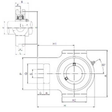 Bearing housed units UCTX07 ISO