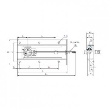 Bearing housed units UCT203+WB NACHI