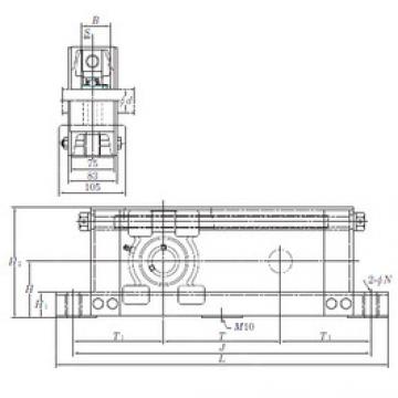 Bearing housed units UCTU208-600 KOYO