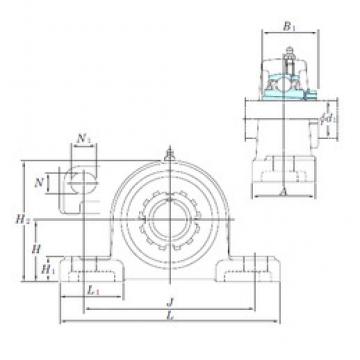 Bearing housed units UKP310SC KOYO