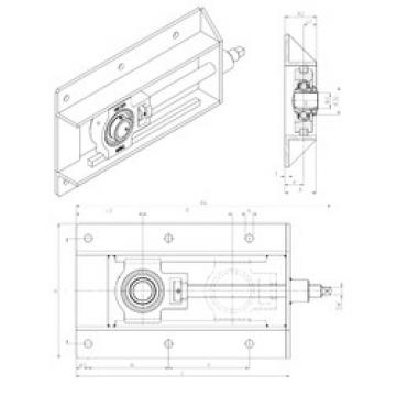 Bearing housed units UKT206H+WB SNR