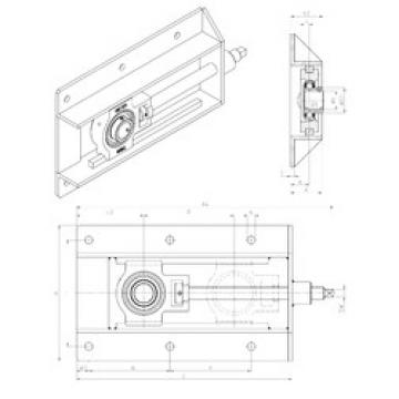 Bearing housed units UST206+WB SNR