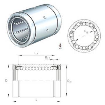 linear bearing shaft KB12 INA