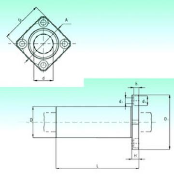 linear bearing shaft KBKL 16 NBS