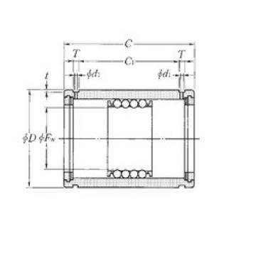 linear bearing shaft KD456580 NTN