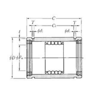 linear bearing shaft KD101930LL NTN