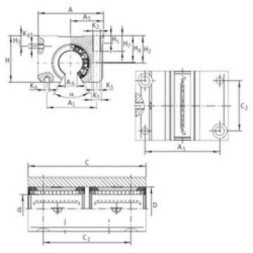 linear bearing shaft KTNO 25 C-PP-AS INA