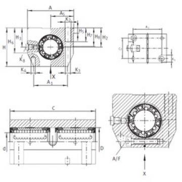 linear bearing shaft KTNS 16 C-PP-AS INA