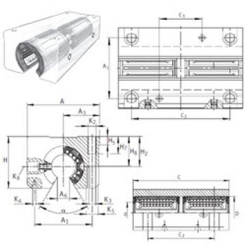 linear bearing shaft KTSO30-PP-AS INA