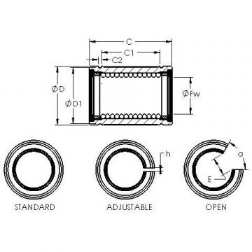 linear bearing shaft LBB 6 UU AST