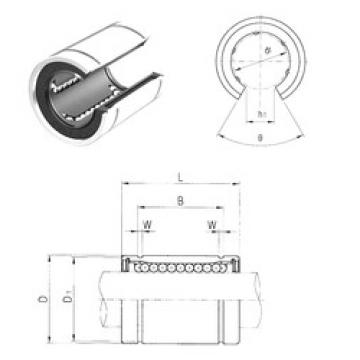 linear bearing shaft LM40UUOP Samick