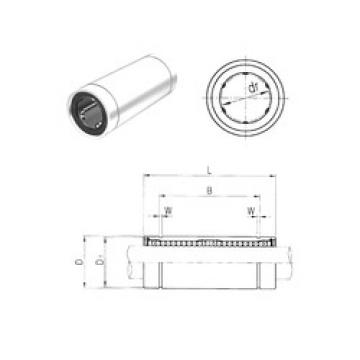 linear bearing shaft LM10LUU Samick