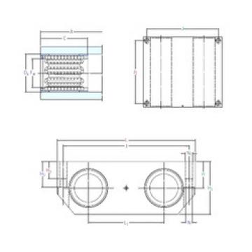 linear bearing shaft LQBR 16-2LS SKF