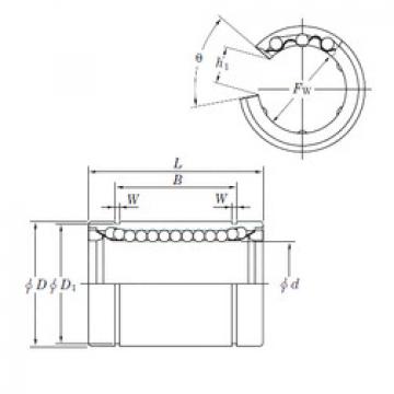 linear bearing shaft SESDM16 OP KOYO