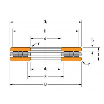 TP  cylindrical roller bearing 180TP169