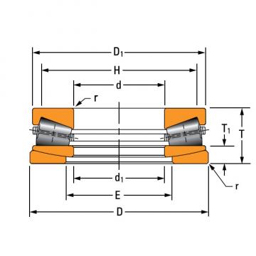 TTHDFLSA THRUST TAPERED ROLLER BEARINGS B–8750–G