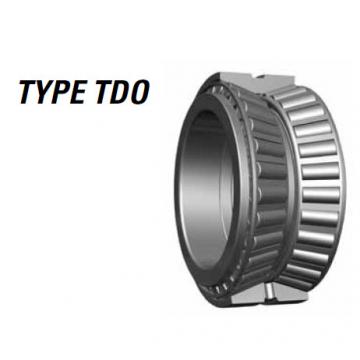 TDO Type roller bearing 594 592D