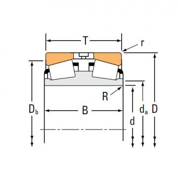 TDI TDIT Series Tapered Roller bearings double-row 67790D 67720