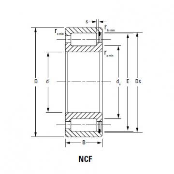 CYLINDRICAL ROLLER BEARINGS FULL COMPLEMENT NCF NCF29/500V