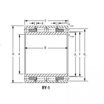 Four-Row Cylindrical Roller Bearings 820RX3263 RX-1