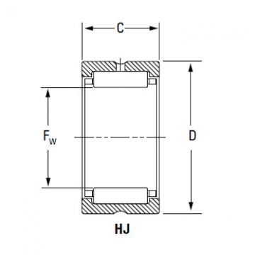 HJ SERIES CYLINDRICAL ROLLER BEARINGS HJ-8811240 IR-728840