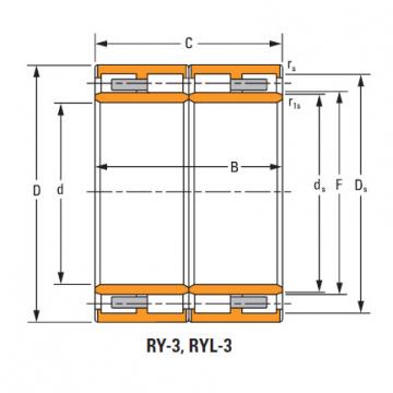 cylindrical roller bearing inner ring outer assembly 160ryl1468