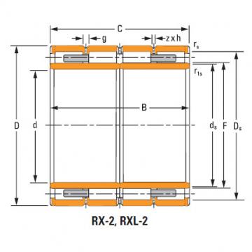 cylindrical roller bearing inner ring outer assembly 145ryl1452