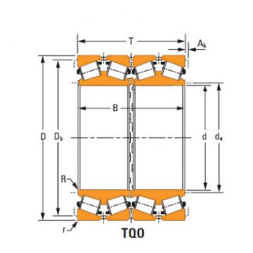 four-row tapered roller Bearings ee130901d 131401cd