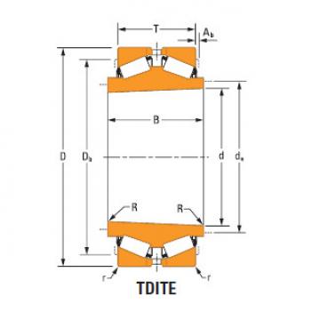 TdiT TnaT two-row tapered roller Bearings m244246Td m244210