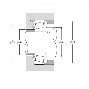 Single Row Tapered Roller Bearings NTN EE755280/755360G2