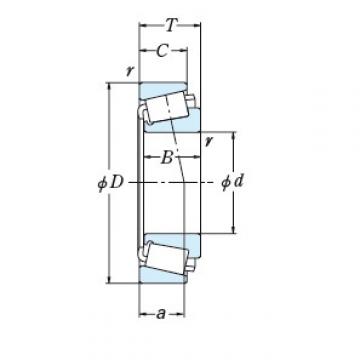 SINGLE ROW TAPERED ROLLER BEARINGS JAPAN BRAND 30340