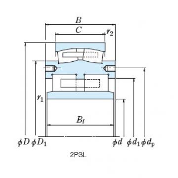 Roll Bearings for Mills NSK 3PL180-3