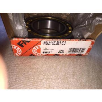 FAG Industrial Bearing NU211E M1 C3 *