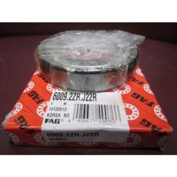 NEW FAG BEARING 6009.2ZR.J22R 60092ZRJ22R 6009