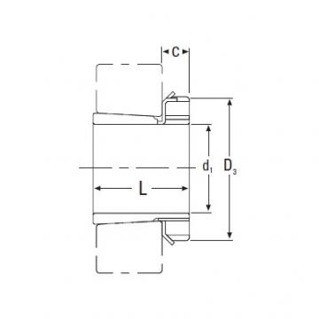 Timken TAPERED ROLLER BEARINGS H2308    