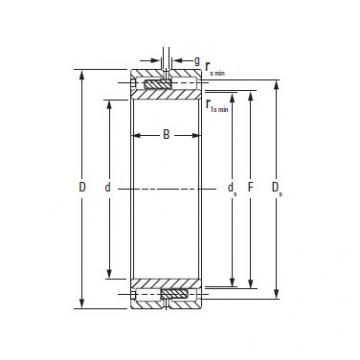 Timken ROLLER BEARING NNU4096MAW33    