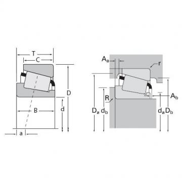 Timken DEEP GROOVE BALL BEARINGS X32307  -  Y32307  