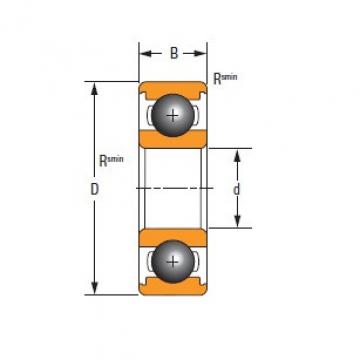 Timken DEEP GROOVE BALL BEARINGS 61709-C3    