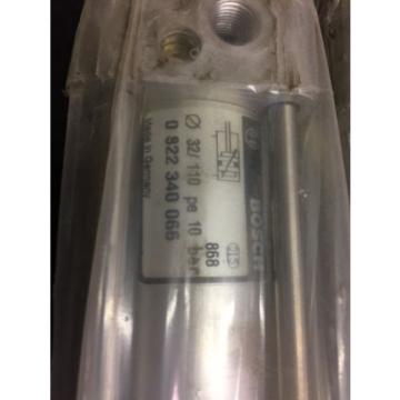 3 New BOSCH / REXROTH 0 822 340 066 Air Pneumatic Cylinders