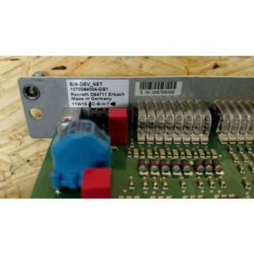 BOSCH REXROTH D-64711 ERBACH 1070084004-GB1 CONTROL BOARD