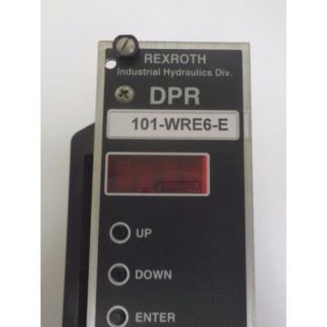 REXROTH DPR-101-WRE6-E  HYDRAULIC AMPLIFIER