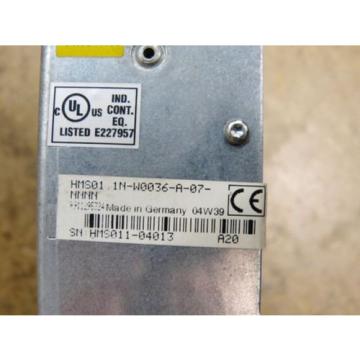 Rexroth HMS01.1N-W0036-A-07-NNNN IndraDrive M Servo Controller